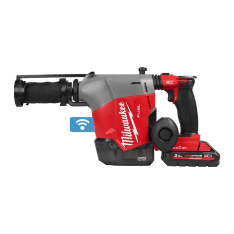 BORHAMMER M18 FHAFOH16 Med integrert st&#248;vsuger - Milwaukee