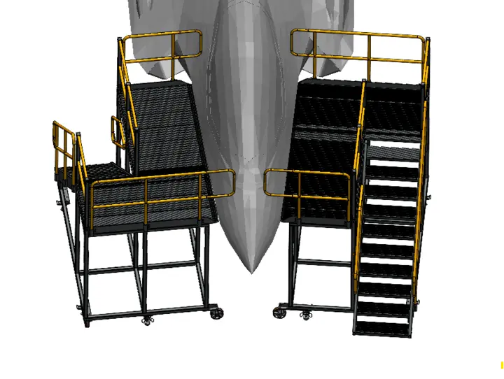 F-35 LINE MAINTENANCE SERVICE MODUL Line Test and Preparation Stand for F-35 