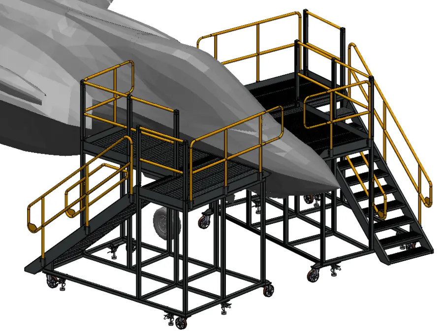 F-35 LINE MAINTENANCE SERVICE MODUL Line Test and Preparation Stand for F-35 
