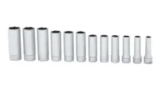 PIPESETT 3/8&quot; DR. SEKSKANT LANG 8-19MM 212SFSMY - Snapon