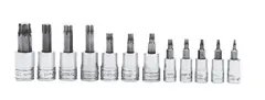 TORX BITSSETT 1/4&quot; T8-T25 - 3/8&quot; T27-T55 212EFTXY - Snapon