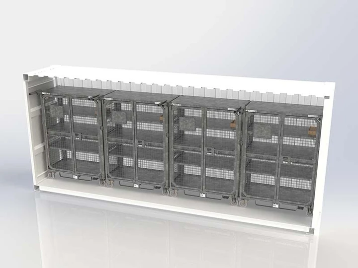 TACTICAL LOCKER WHL CWL For Container, Deployment, storage 