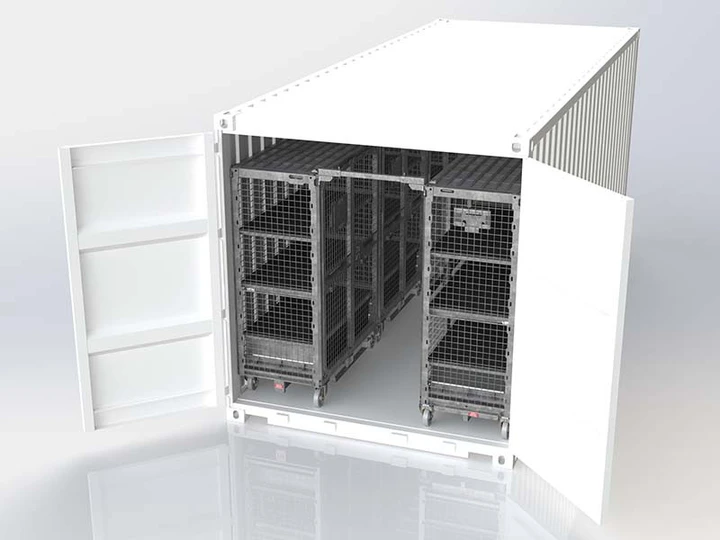 TACTICAL LOCKER WHL CWL For Container, Deployment, storage 