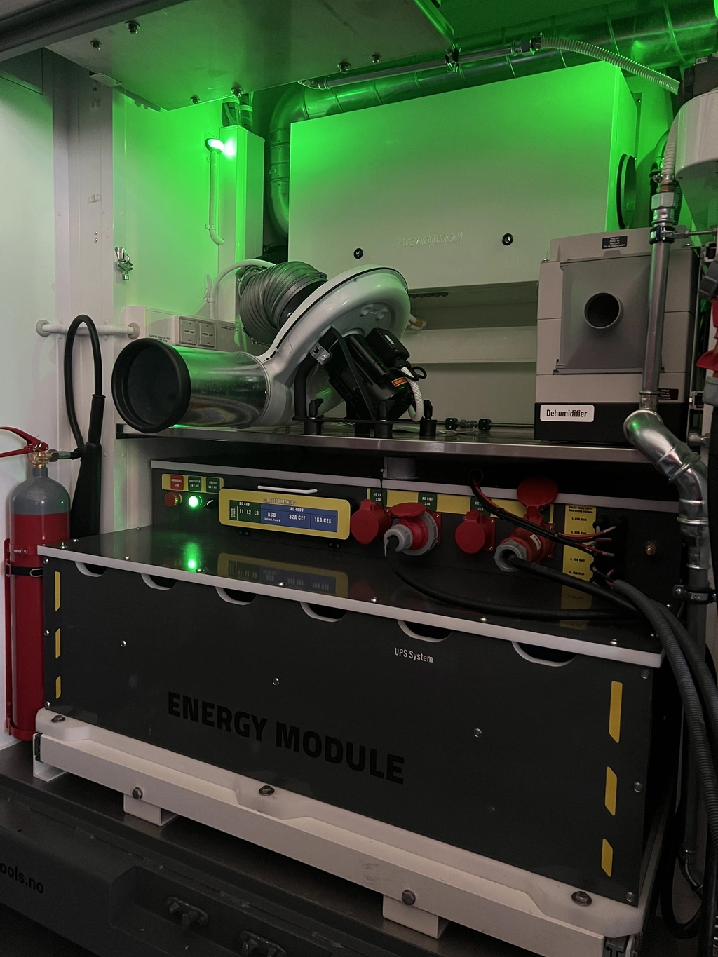 FLEXMODULE 4-1 20F 3-WAYS EXPANDABLE RAL 70121, Deployment 