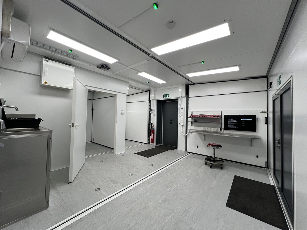 FLEXMODULE 4-1 20F 3-WAYS EXPANDABLE RAL 70121, Deployment 