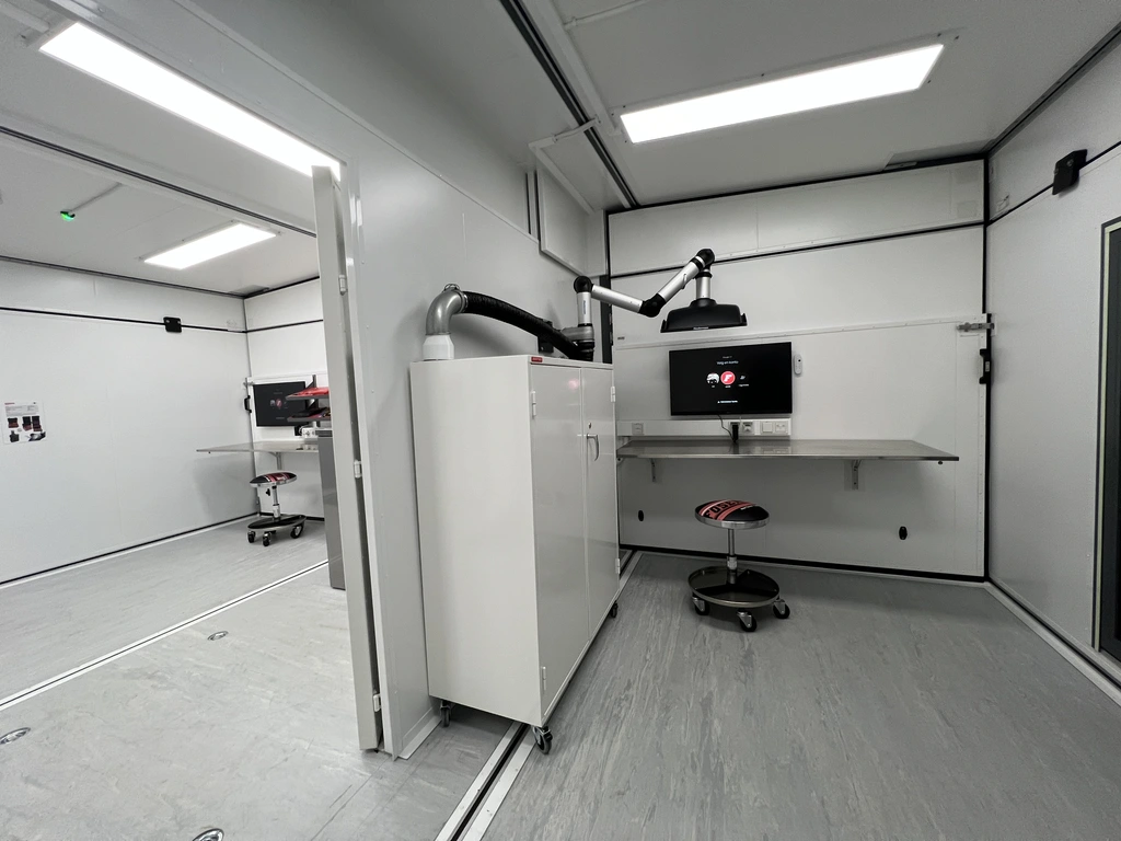 FLEXMODULE 4-1 20F 3-WAYS EXPANDABLE RAL 70121, Deployment 