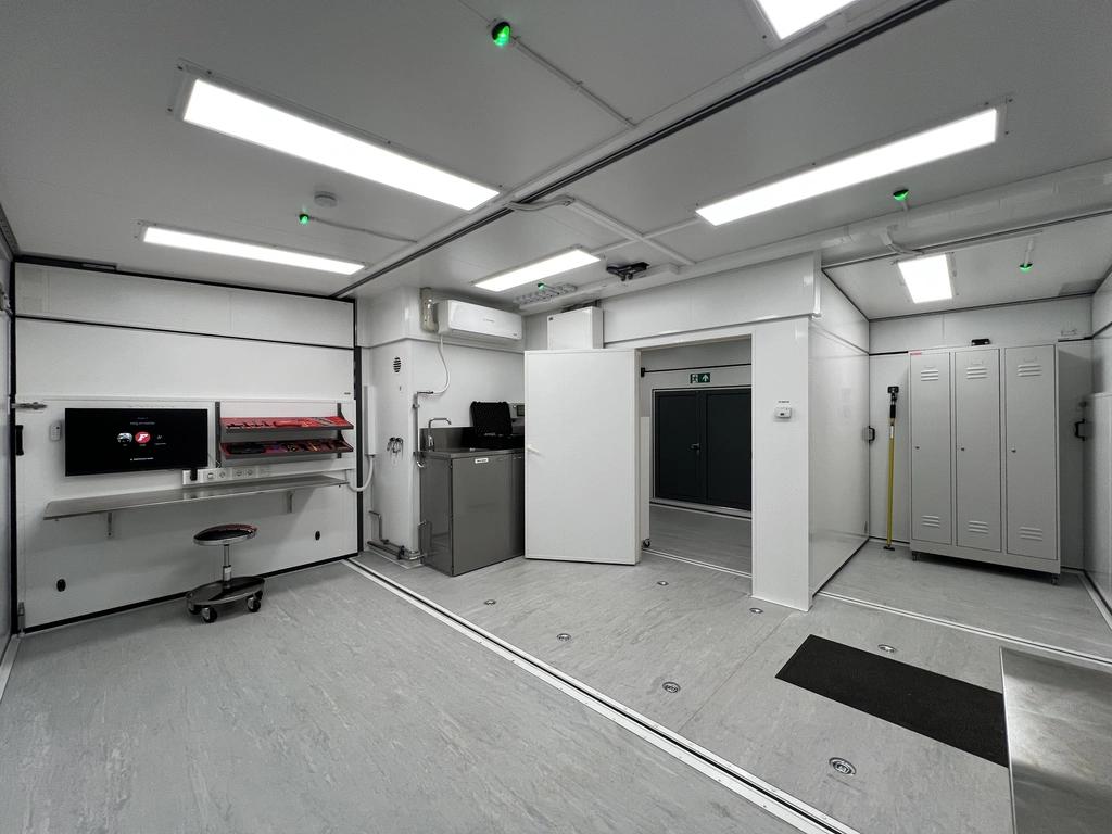 FLEXMODULE 4-1 20F 3-WAYS EXPANDABLE RAL 70121, Deployment 