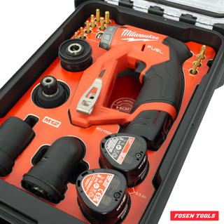 BOR-/SKRUMASKIN M12 FDDXKIT I PACKOUT™ Inkl. HDFI, 10stk 50mm bits, FDDXKIT