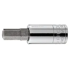 PIPE 1/4&quot; DR. INNVENDIG SEKSKANT 2MM RT Unbrako - Facom