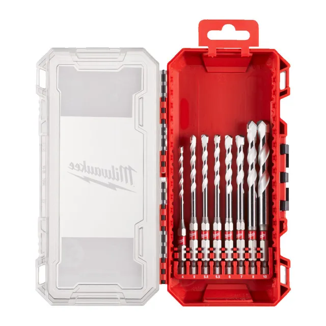 UNIVERSALBORSETT HEX 8 DELER Milwaukee 