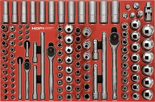 PIPESETT 1/4 - 3/8 - 1/2&quot; DR 117DEL. 24D DE st&#248;rrelse 575 x 380mm - FTC