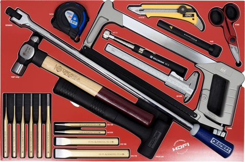 VERKSTEDSETT 20 DELER 24D DE størrelse 575 x 380mm - FTC