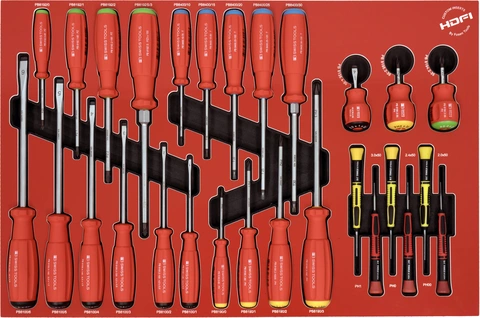 SKRUTREKKERSETT 26 DELER 24D DE størrelse 575 x 380mm - FTC