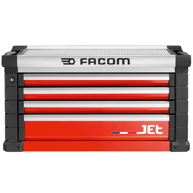 TOPPKASSE M4 RØD JET 4 SKUFFER JET.C4M4A - Facom 