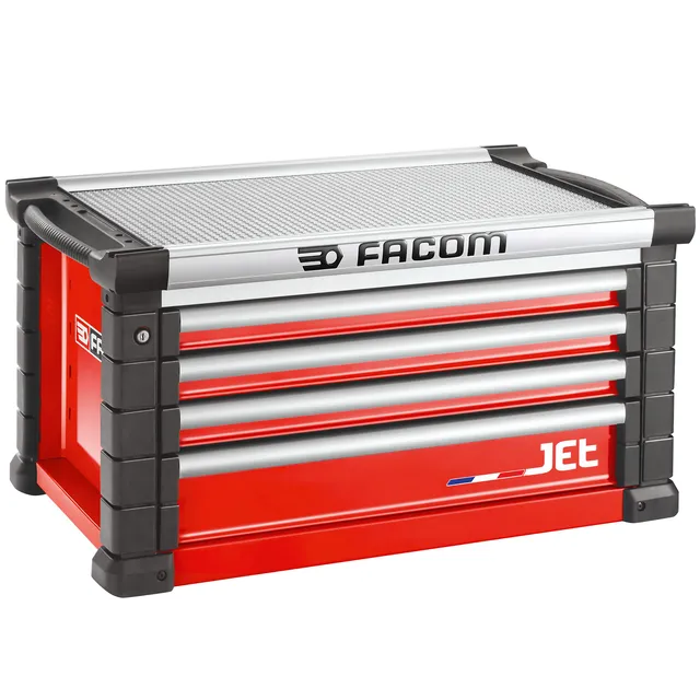 TOPPKASSE M4 RØD JET 4 SKUFFER JET.C4M4A - Facom 
