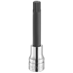 PIPE 1/2&quot; DR. SPLINE M8 XZN LANG SV.8LB 100mm lengde - Facom