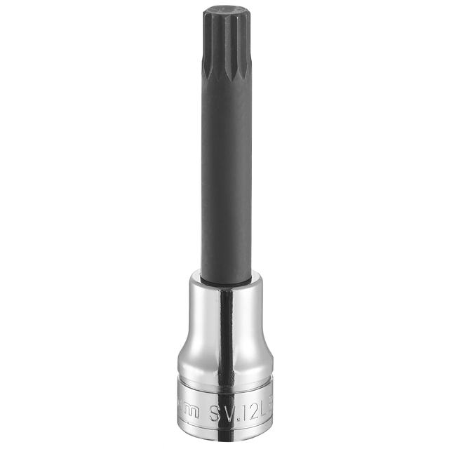 PIPE 1/2" DR. SPLINE M8 XZN LANG SV.8LB 100mm lengde - Facom 
