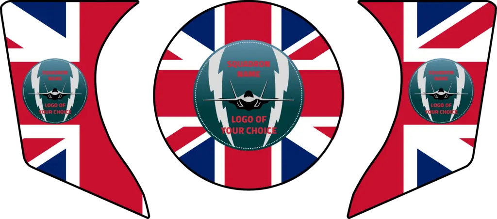 ENGINE AIR INTAKE /EXHAUST PLUG F-35 KIT 3 pcs set, Custom, F-35 United Kingdom 