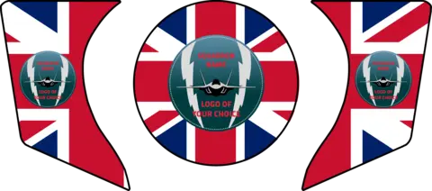 ENGINE AIR INTAKE /EXHAUST PLUG F-35 KIT 3 pcs set, Custom, F-35 United Kingdom