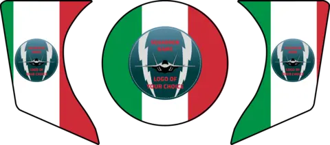 ENGINE AIR INTAKE /EXHAUST PLUG F-35 KIT 3 pcs set, Custom, F-35 Italy, FTC