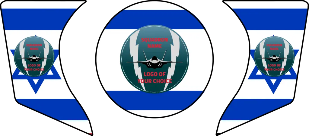 ENGINE AIR INTAKE /EXHAUST PLUG F-35 KIT 3 pcs set, Custom, F-35 Israel, FTC 