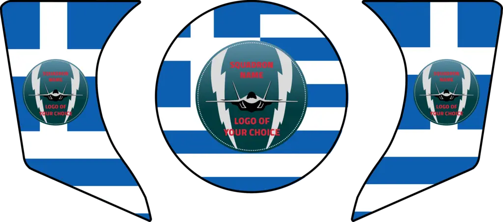 ENGINE AIR INTAKE /EXHAUST PLUG F-35 KIT 3 pcs set, Custom, F-35 Greece, FTC 