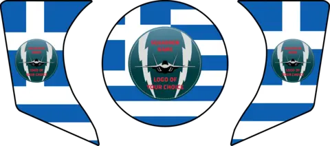 ENGINE AIR INTAKE /EXHAUST PLUG F-35 KIT 3 pcs set, Custom, F-35 Greece, FTC