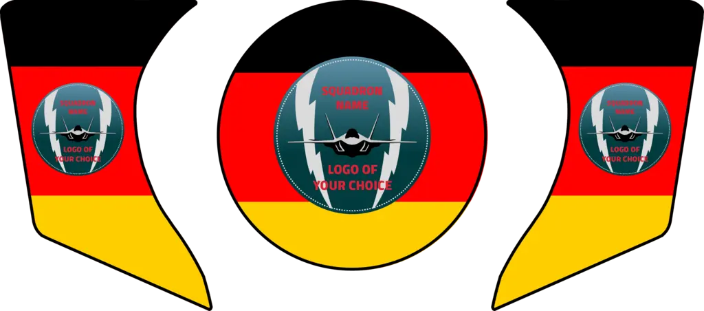 ENGINE AIR INTAKE /EXHAUST PLUG F-35 KIT 3 pcs set, Custom, F-35 Germany, FTC 