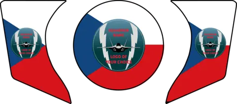 ENGINE AIR INTAKE /EXHAUST PLUG F-35 KIT 3 pcs set, Custom, F-35 Czechrepublic,FT