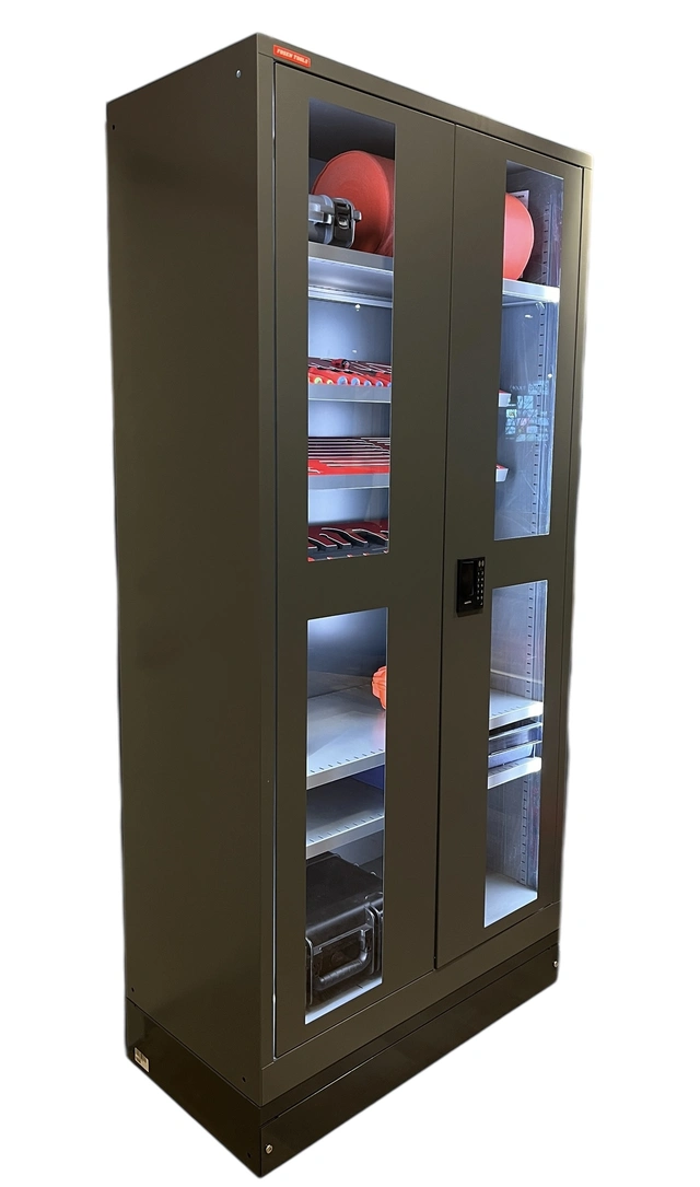 VERKSTEDSKAP GRÅ AUTOLOCK VINDU NCS S 6502-B, custom, 1000x500x1950mm 