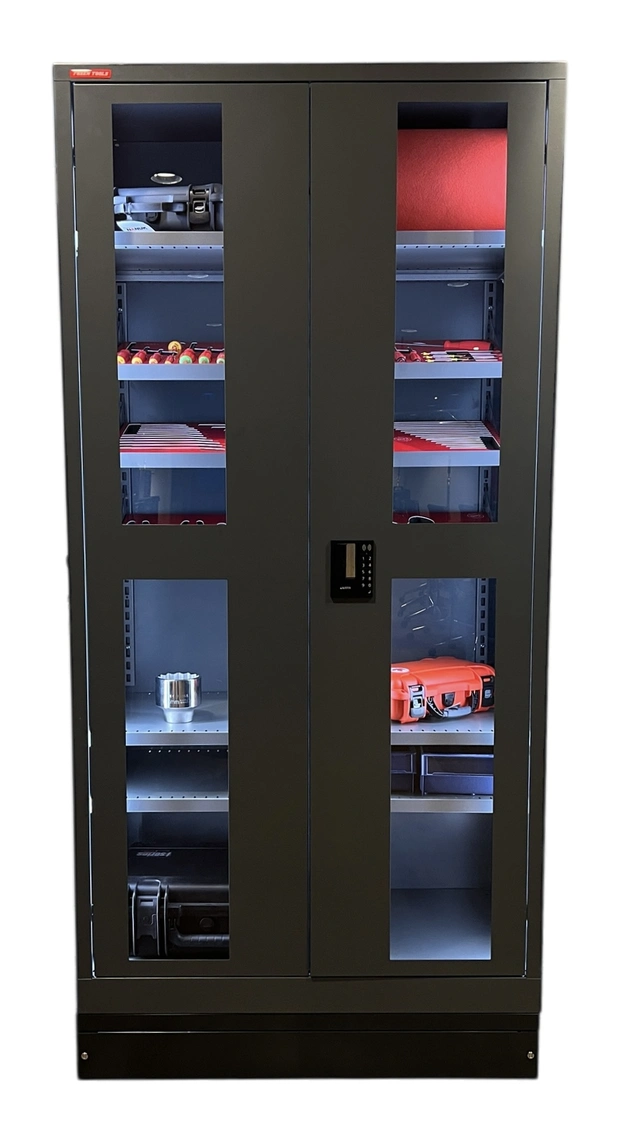 VERKSTEDSKAP GRÅ AUTOLOCK VINDU NCS S 6502-B, custom, 1000x500x1950mm 