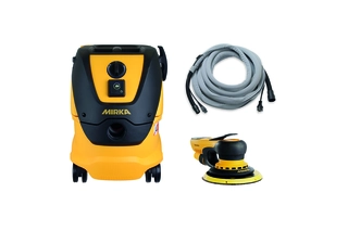 DEROS II 650 + ST&#216;VSUGER OG 10M SLANGE Komplett slipesystem - Mirka&#174;