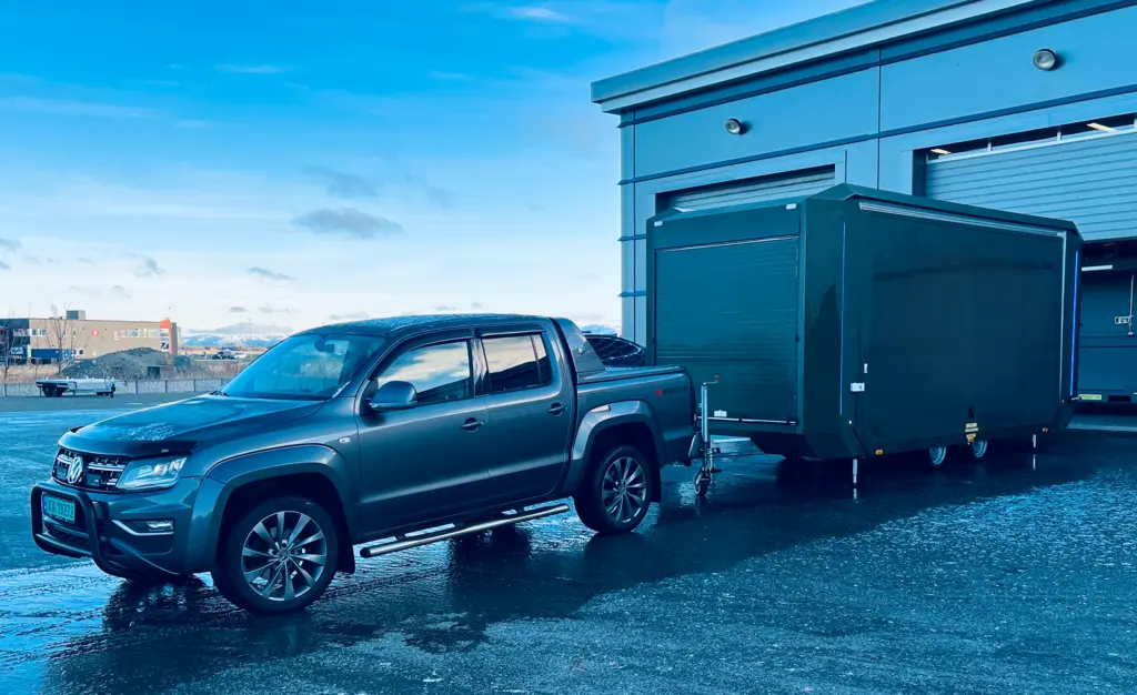 FLEXUNIT XL TRAILER EXPANDABLE DEFENCE 3 in 1 solution, 3500 kg, 28m2 