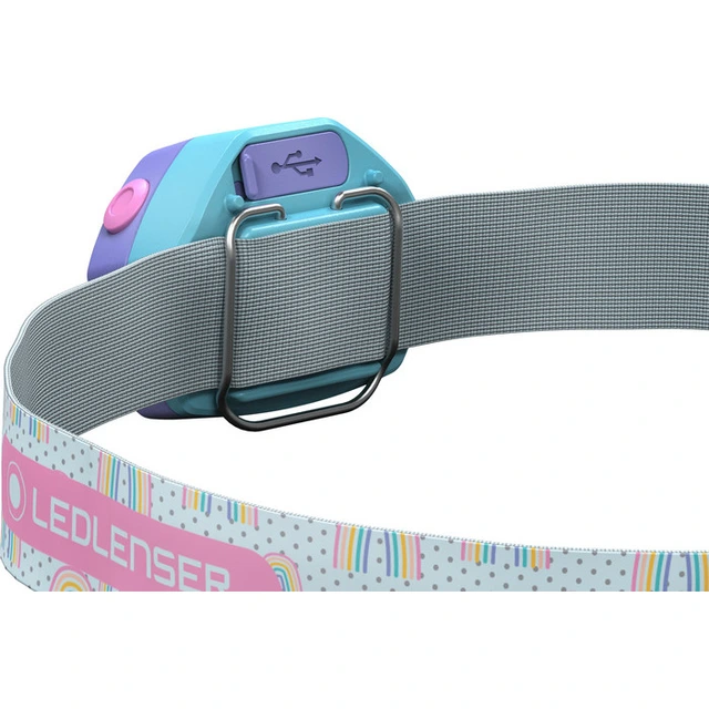 HODELYKT KIDLED 4R 40LM PURPLE ES Barnelykt-Oppladbar  Ledlenser 