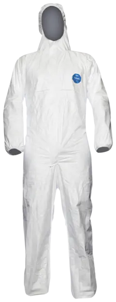 KORTTIDSDRESS 500 XPERT HVIT STR.L Tyvek