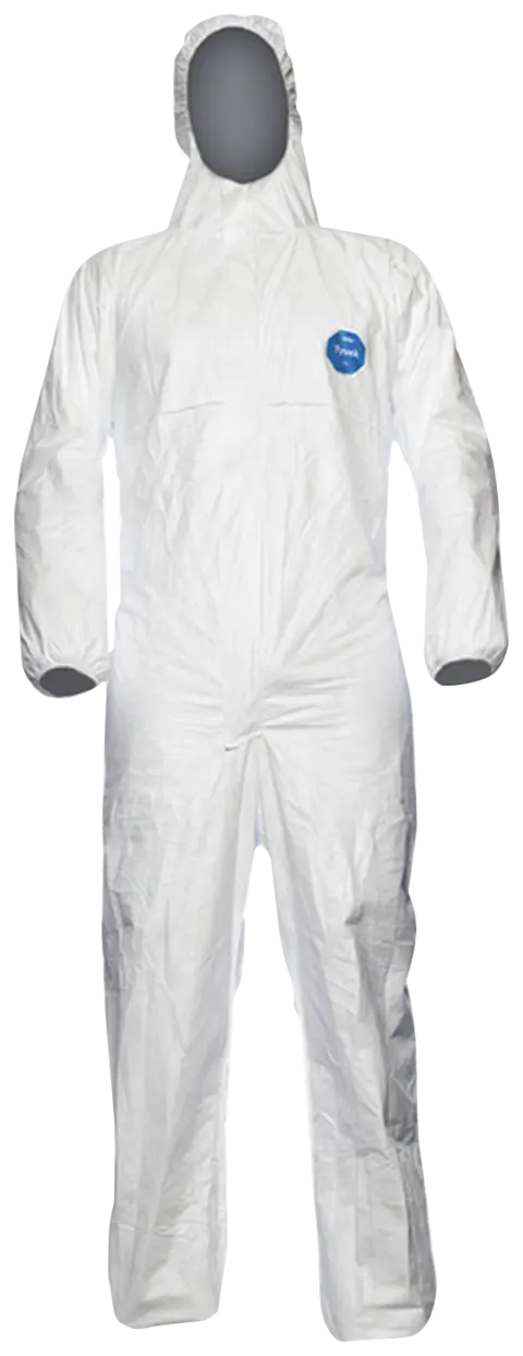 KORTTIDSDRESS 500 XPERT HVIT STR.L Tyvek 