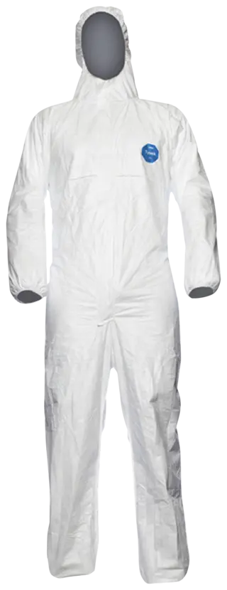 KORTTIDSDRESS 500 XPERT HVIT Tyvek