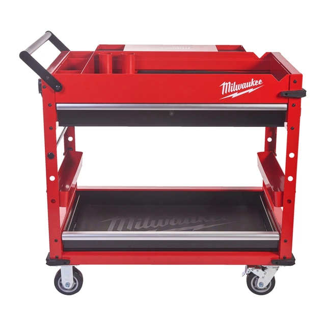 VERKTØYVOGN 2 SKUFFER TOOLGUARD™ Stål 102cm - Milwaukee 