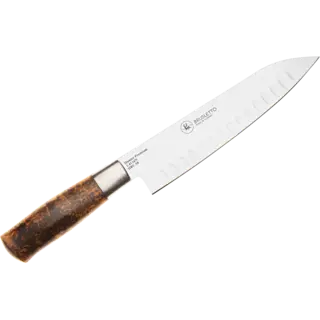 KNIV CHEF 19CM M/ LUFTLOMME Med mulighet for gravering- Brusletto