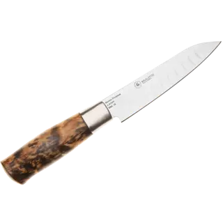 KNIV GR&#216;NNSAK 13,5CM M/ LUFTLOMME Med mulighet for gravering- Brusletto