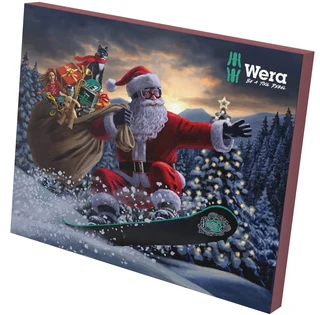 VERKT&#216;Y JULEKALENDER FRA WERA 2024 Adventskalender