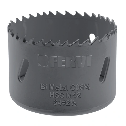 HULLSAG HSS BI-METALL COBALT 8% Fervi