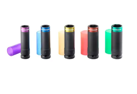 KRAFTPIPESETT HJUL 1/2" 5STK - METRISK NSI.5LPB 