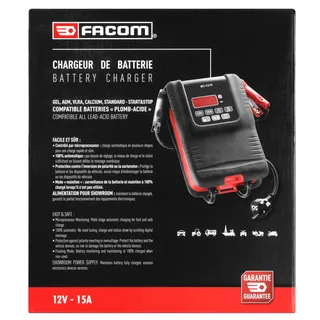 LADER BATTERI 12V 15A Facom