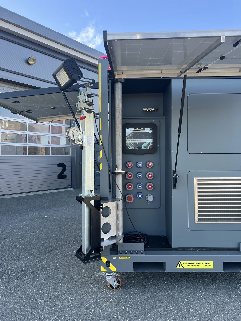 POWER CUBE HYBRID 406041 GREEN ENERGY Compressor, Generator, UPS & Solarfoil 