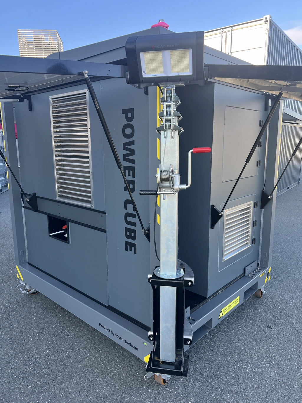 POWER CUBE HYBRID 406041 GREEN ENERGY Compressor, Generator, UPS & Solarfoil 