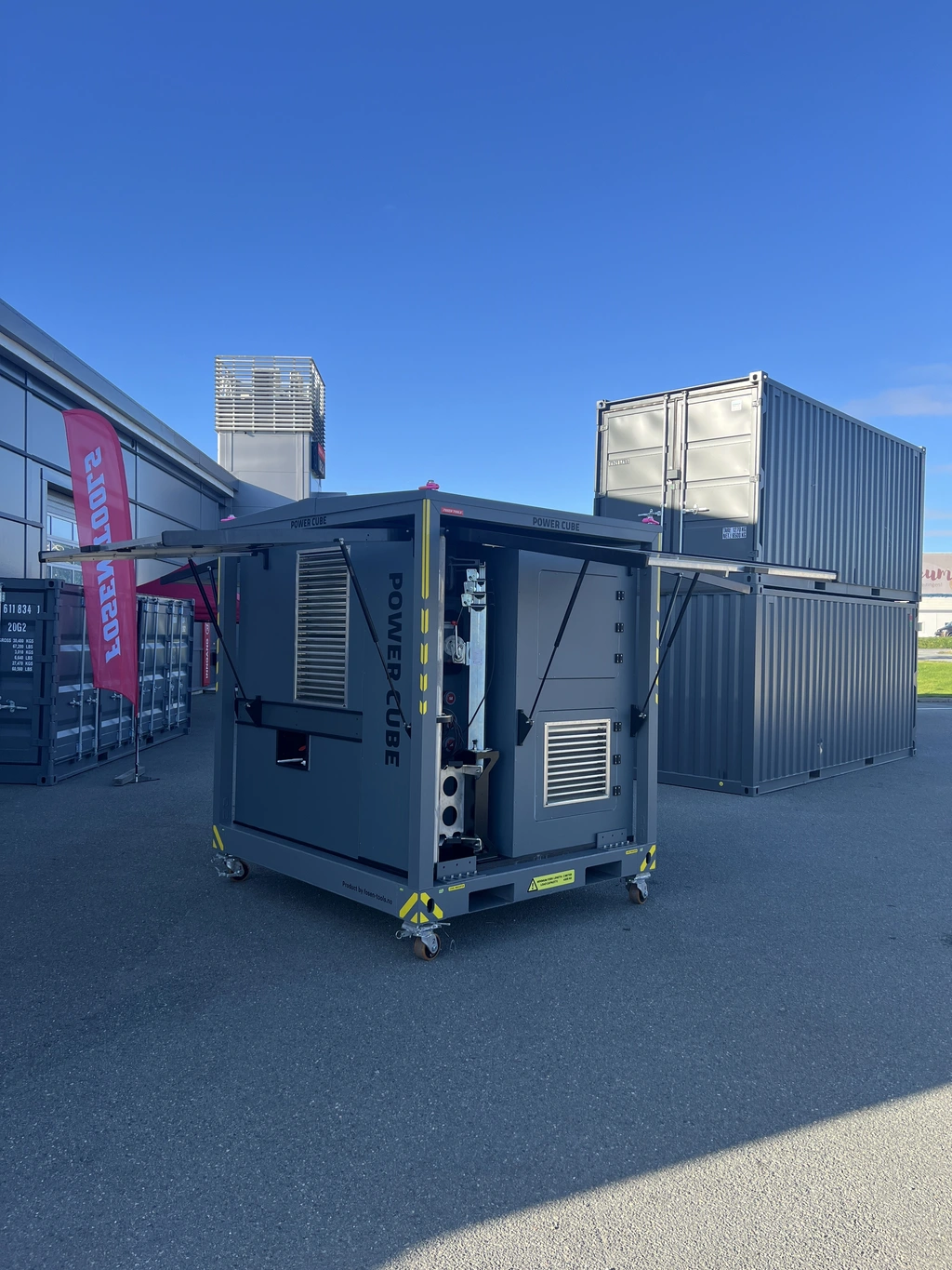 POWER CUBE HYBRID 406041 GREEN ENERGY Compressor, Generator, UPS & Solarfoil 