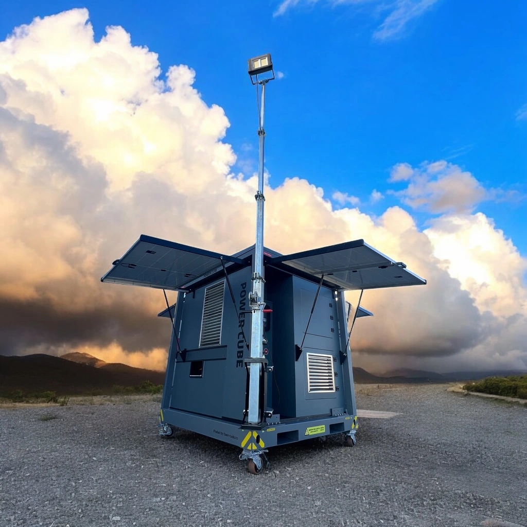 POWER CUBE HYBRID 406041 GREEN ENERGY Compressor, Generator, UPS & Solarfoil 