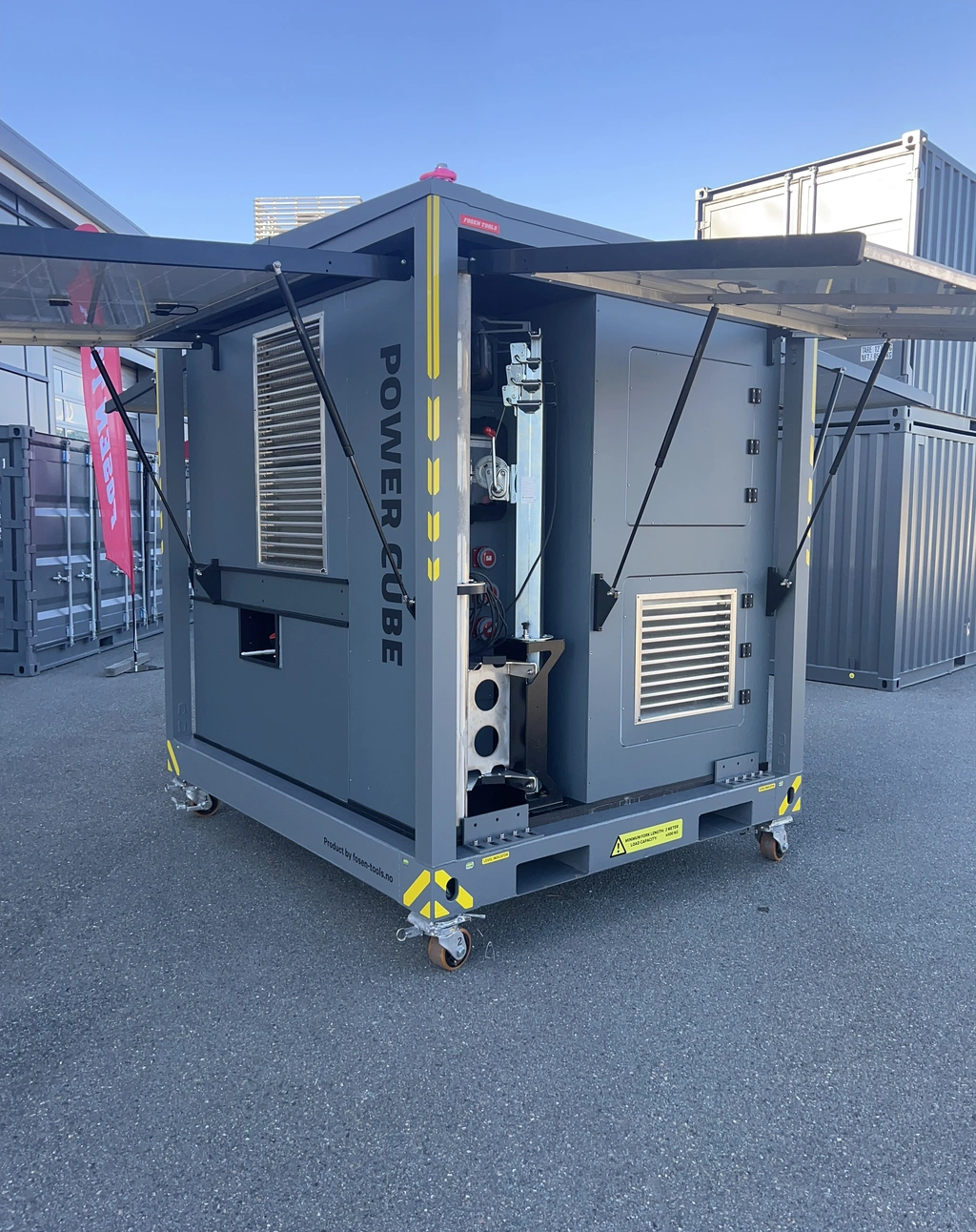 POWER CUBE HYBRID 406041 GREEN ENERGY Compressor, Generator, UPS & Solarfoil 