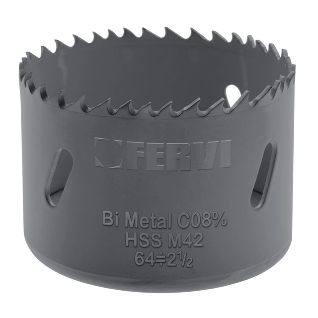 HULLSAG HSS BIM-CO 8% Ø51MM Fervi 